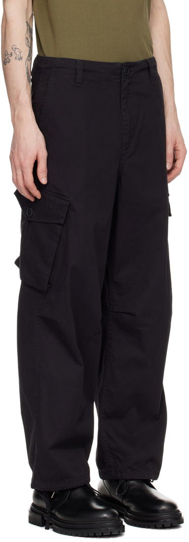 Cargo hlače Carhartt WIP Cargo Pants With Flap Pockets Zelena | I032983, 4