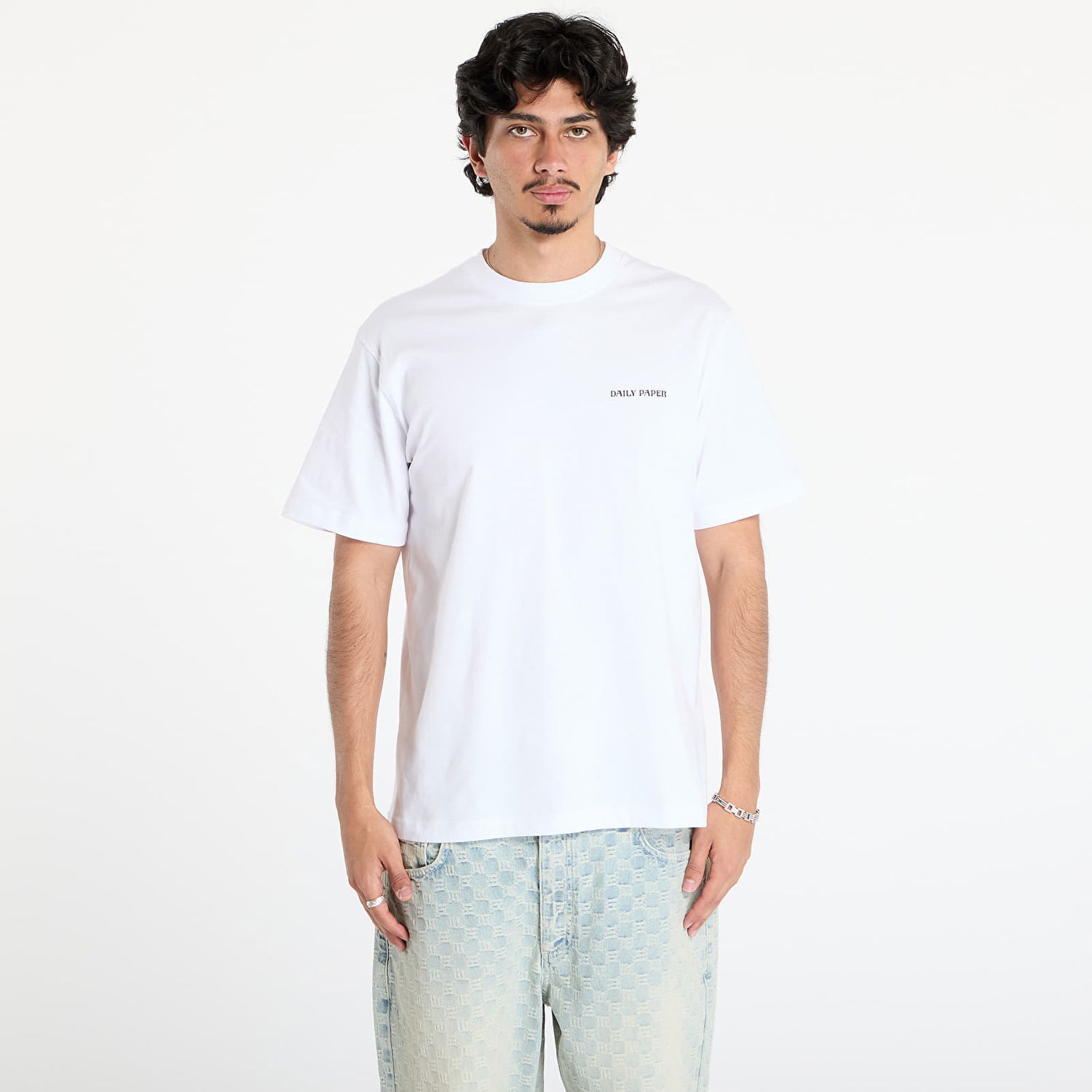 Majica DAILY PAPER Daily Paper Wrapper T-Shirt Bela | 2513071, 0