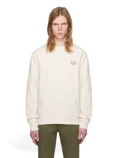 Pulover A.P.C. Rider Sweatshirt Bež | COGVG-H27699