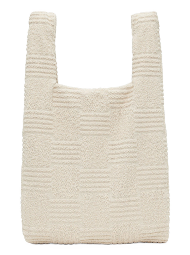 Tote bag Bottega Veneta Jacquard Tote Bag Siva | 692168 V1SW0