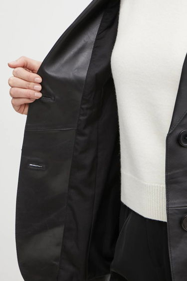 Jakna STAND STUDIO Stand Studio Mina Leather Blazer Črna | 66391.7850, 5