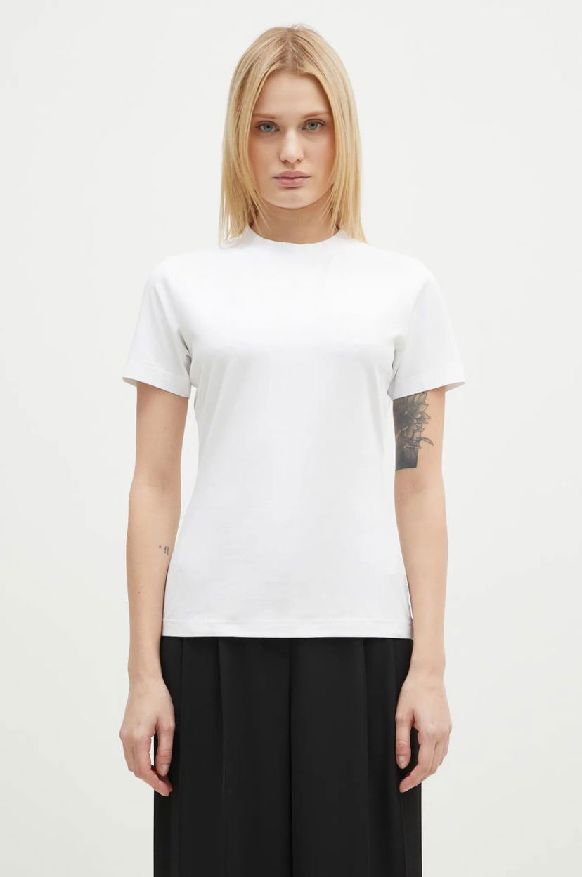 Majica VETEMENTS VETEMENTS Fitted T-Shirt Bela | WA66TR630W
