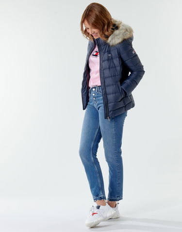 Puhovka Tommy Hilfiger BASIC HOODED DOWN JACKET Mornarica | DW0DW14693-C87=DW0DW08588-C87, 2