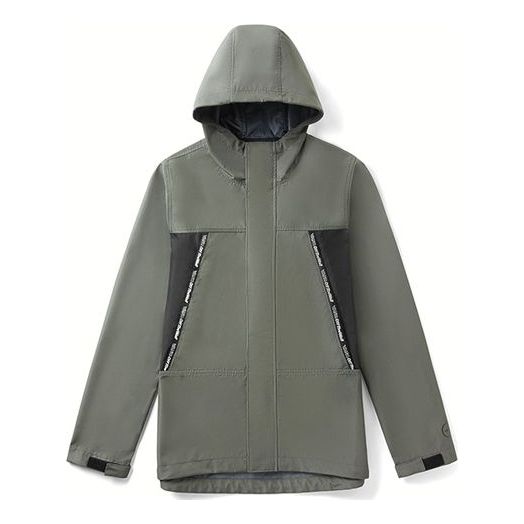 Dežni plašč Vans Essential AP C Salton Windbreaker Zelena | VN0A489MKCZ