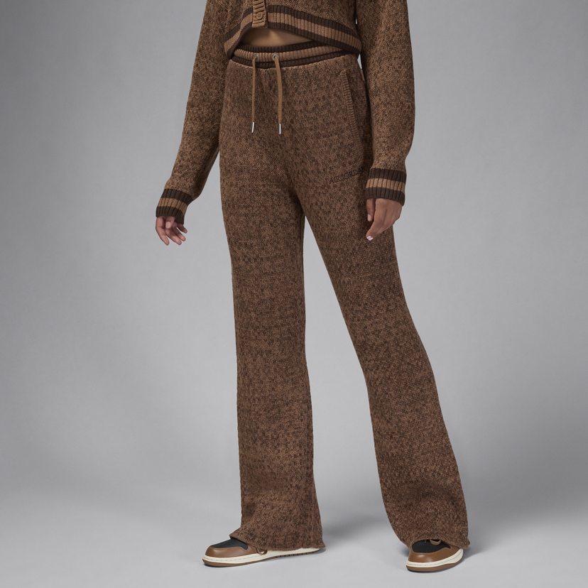 Trenirka Jordan Air Jordan Knitted Sweatpants Rjava | FZ4201-223