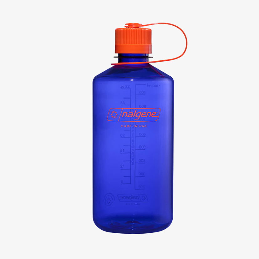 Steklenica za pitje Nalgene 1000ml Narrow Mouth Sustain Universal Water Bottle Modra | 2021-3632