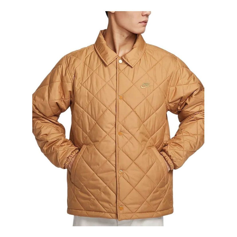 Puhovka Nike Therma-FIT Insulated Quilted Jacket Rjava | FZ0635-224