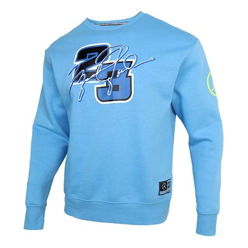 Pleteni pulover Jordan Sport DNA Print Basketball Crew-neck Sweatshirt Modra | DD3877-412