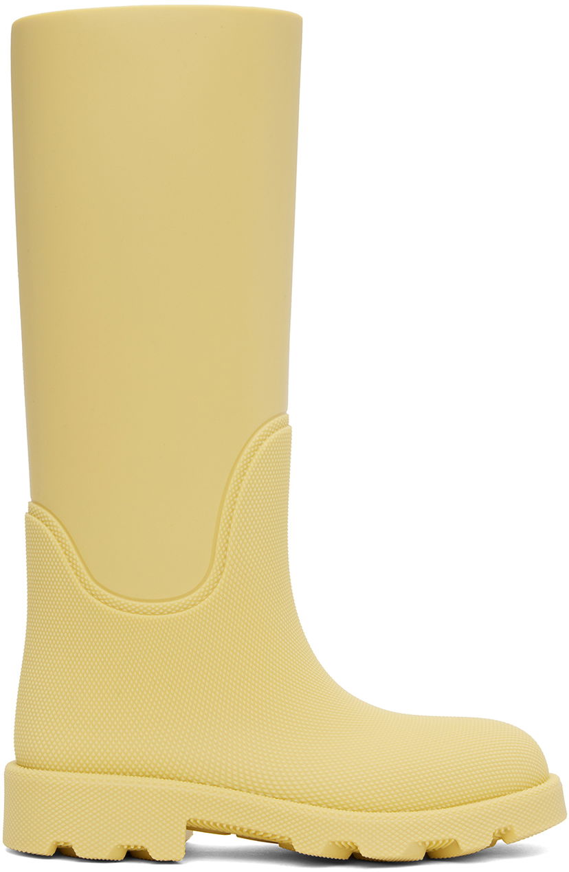 Superge in čevlji Burberry Rubber Marsh High Boots "Yellow" Rumena | 8081791