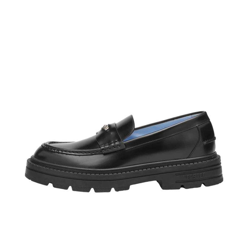 Superge in čevlji Versace Medusa Loafer Črna | 1017363-1A12298-1B00P