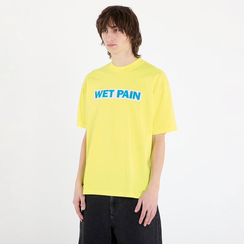 Majica Pleasures PLEASURES Wet Pain T-Shirt Rumena | P25SP066 YELLOW