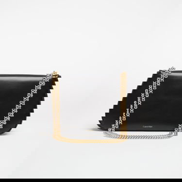 Torba za čez ramo CALVIN KLEIN Calvin Klein Convertible Chain Medium Bag Črna | LV04F3171G YIH, 4