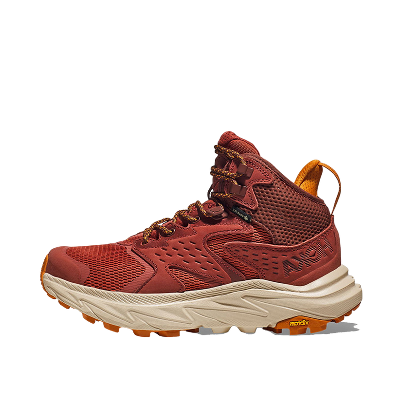 Superge in čevlji Hoka One One Anacapa 2 Mid Gore-Tex Hot Sauce Shifting Sands (Women's) Rdeča | 1142831-HSSS