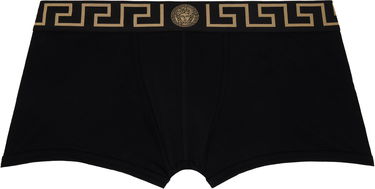 Boksarice Versace Versace Two-Pack Greca Border Boxer Briefs Črna | AU10181_1A10011, 1