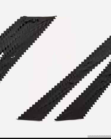 Hlače ROA Barbwire Shaped Flare Pants Črna | RBWW048FA25 BLK0001, 1