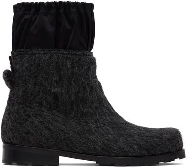 Oblačila We11done We11done Brushed Chelsea Boots Črna | WD-AO3-22-448-M-DG, 0