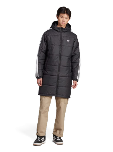 Jakna adidas Originals Adicolor Long Črna | HZ0684
