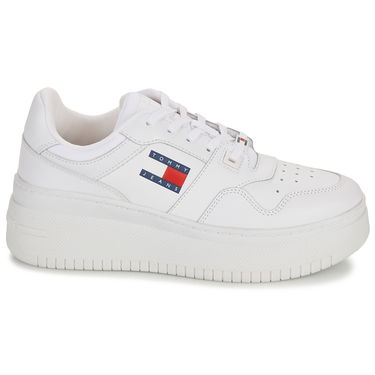 Superge in čevlji Tommy Hilfiger RETRO BASKET FLATFORM ESS Bela | EN0EN02506-YBS, 1