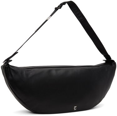 Torbice za okoli pasu WOOYOUNGMI WOOYOUNGMI Large Moon Bag Črna | W241BA14, 1