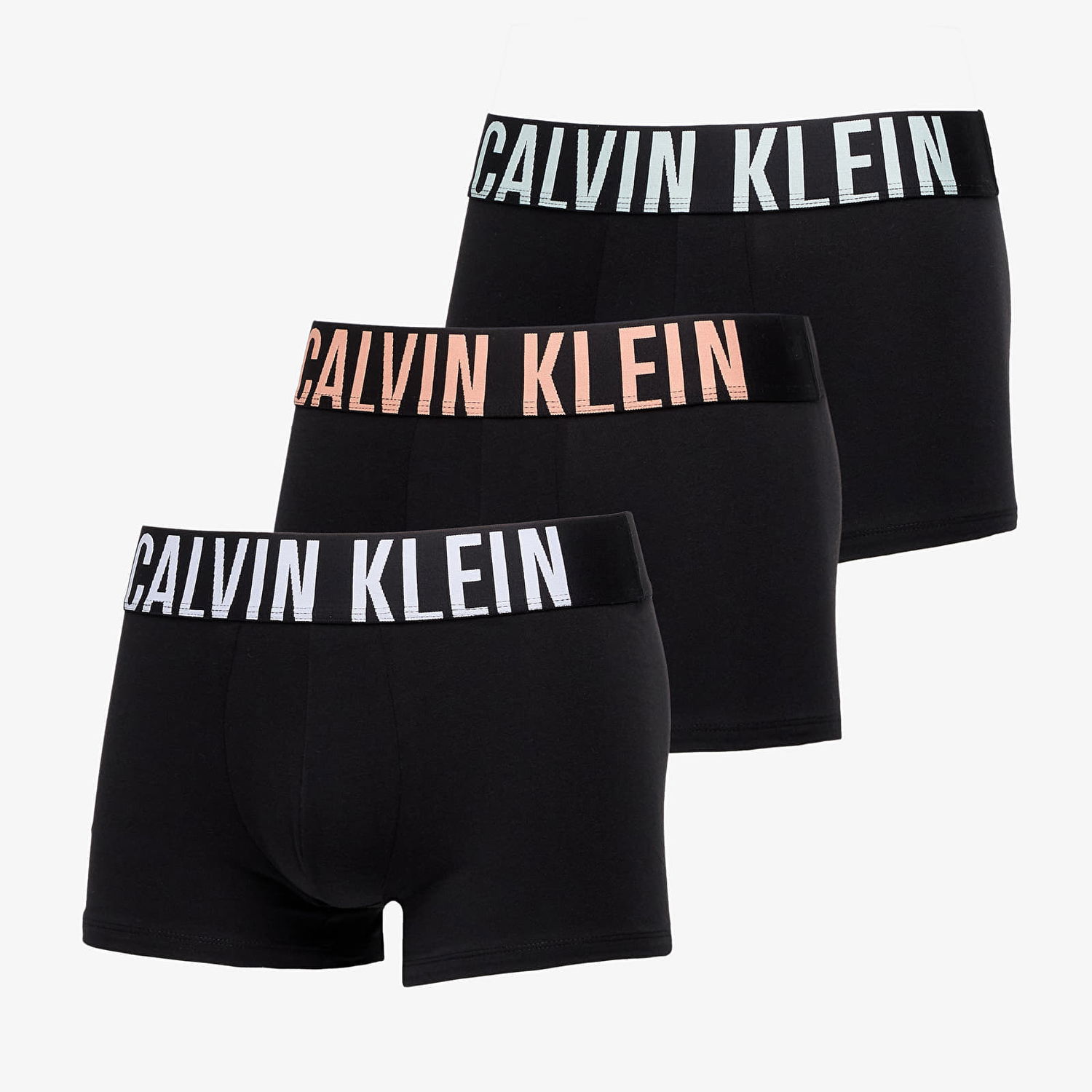 Boksarice CALVIN KLEIN Calvin Klein Intense Power Cotton Stretch Trunk (3-Pack) Črna | 000NB3608A VVN, 0