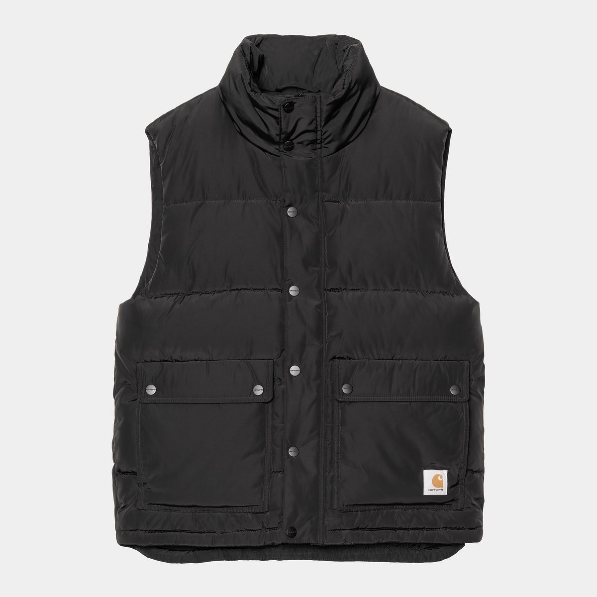 Telovnik Carhartt WIP Brent Puffer Vest Črna | I035362_48, 0