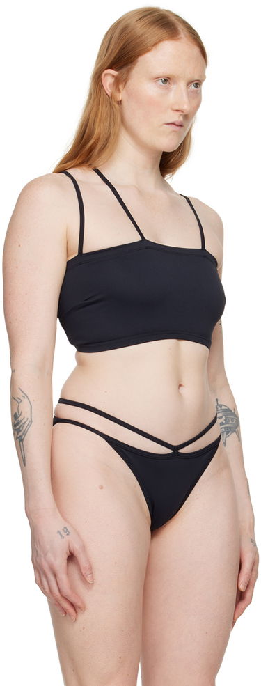 Modrček Baserange Asymmetrical Bikini Top Črna | SWNT-PA-000, 1