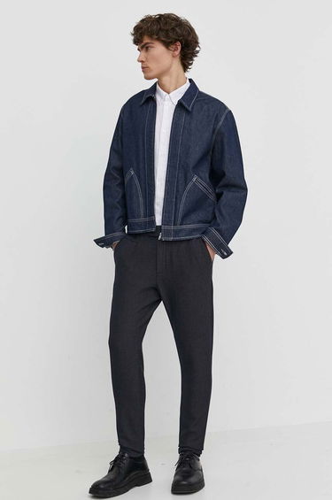 Srajce Samsoe Samsoe Liam BA Shirt Modra | M20200043, 1