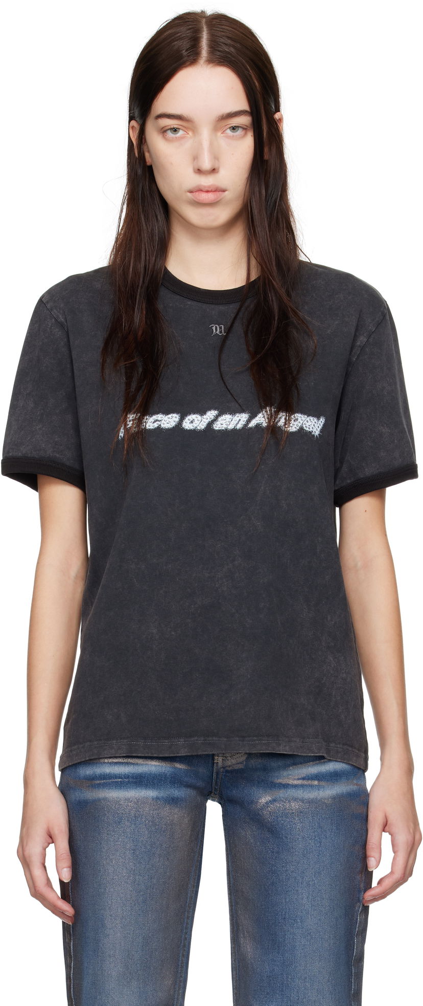 Majica MISBHV 'Face Of An Angel' T-shirt Črna | 241M103