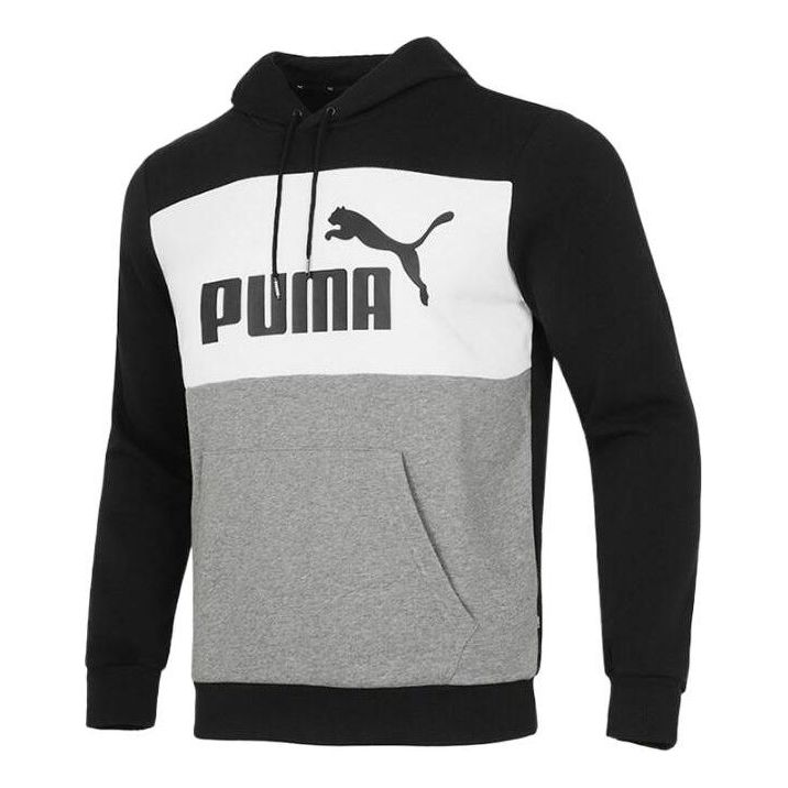 Pulover Puma Puma Knit Hooded Pullover Črna | 849542-01