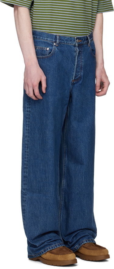 Kavbojke A.P.C. A.P.C. Aaron Jeans Modra | COHJK-H09182, 1