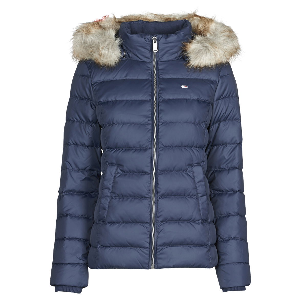 Puhovka Tommy Hilfiger BASIC HOODED DOWN JACKET Mornarica | DW0DW14693-C87=DW0DW08588-C87, 0