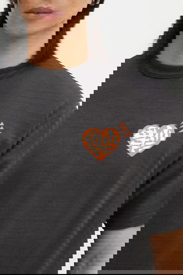 Majica Human Made Graphic T-Shirt with Snake, Heart, and 'The Future Is In The Past' Print Črna | HM29TE001, 3