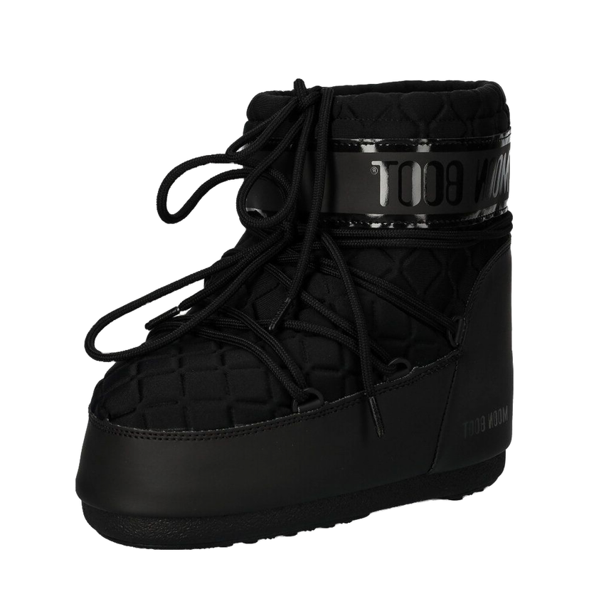Superge in čevlji Moon Boot MB ICON LOW QUILT Boots Črna | 80D1409540.N001