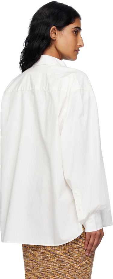 Srajce Baserange Baserange Claude Button-Down Shirt Bela | SHCL-PO-000, 2
