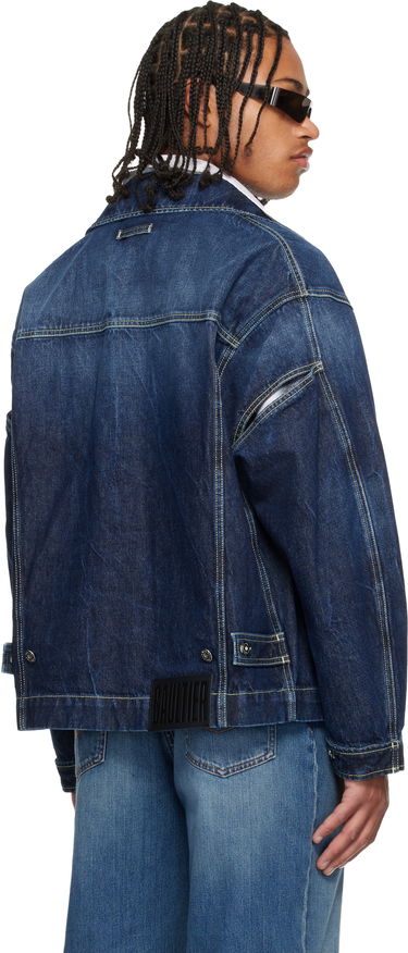Jakna Jean Paul Gaultier Jean Paul Gaultier Cutout Denim Jacket Modra | 25/04-U-JA018-D024-83, 2
