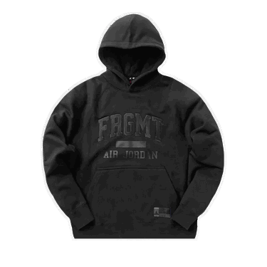 Pulover Jordan Fragment x Pullover Hoodie Črna | DA2983 010, 0