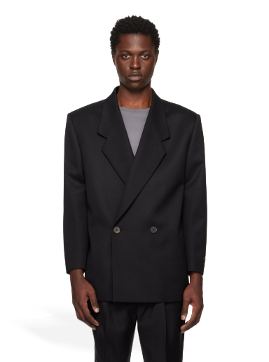 Plašči Fear of God Double-Breasted Blazer Črna | FGE60-227CAV