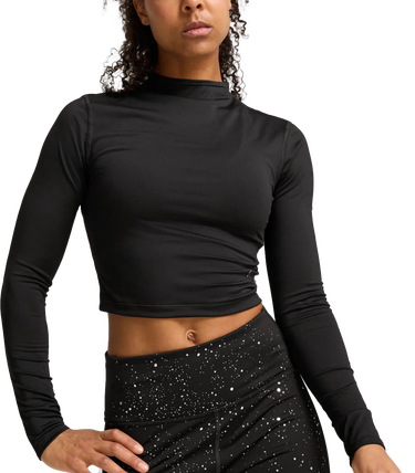 Krop-top Puma Puma INTERGALACTIC Long Sleeve Top Črna | 525801-01, 0