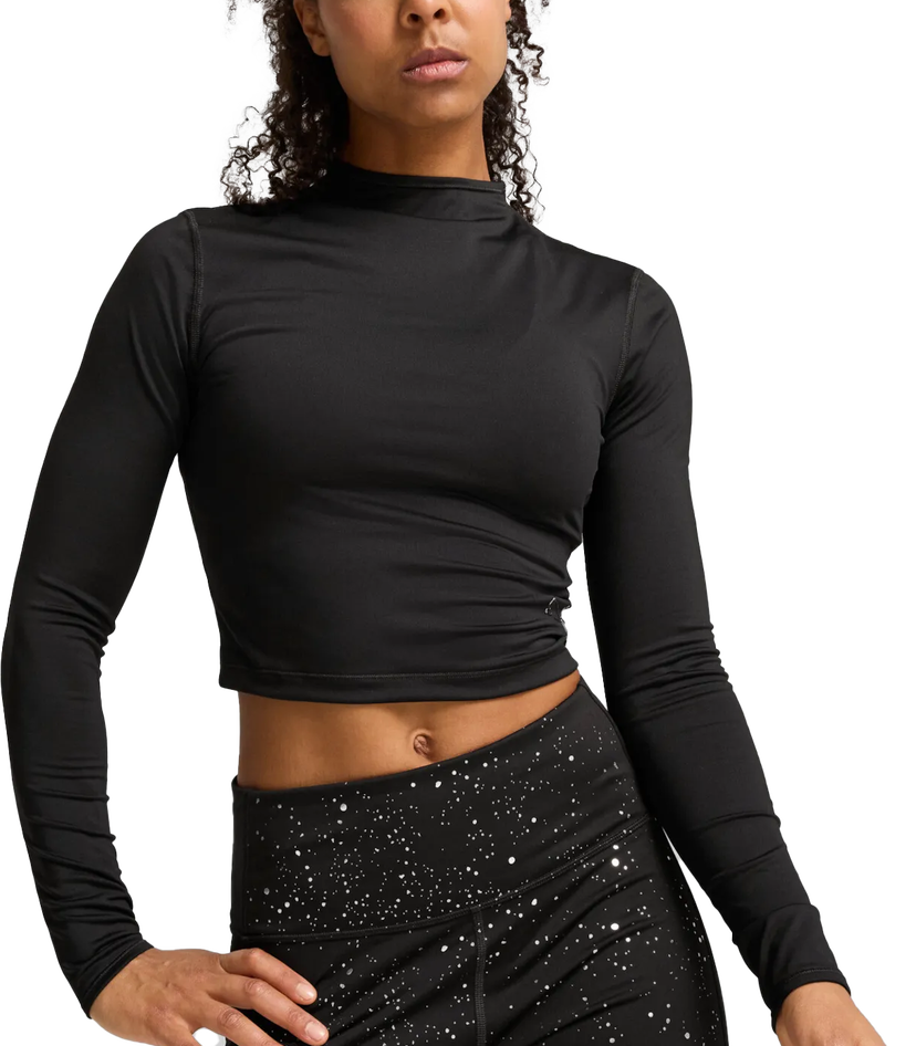 Krop-top Puma Puma INTERGALACTIC Long Sleeve Top Črna | 525801-01