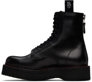 Oblačila R13 R13 Single Stack Boots Črna | R13WS025-S001A, 2