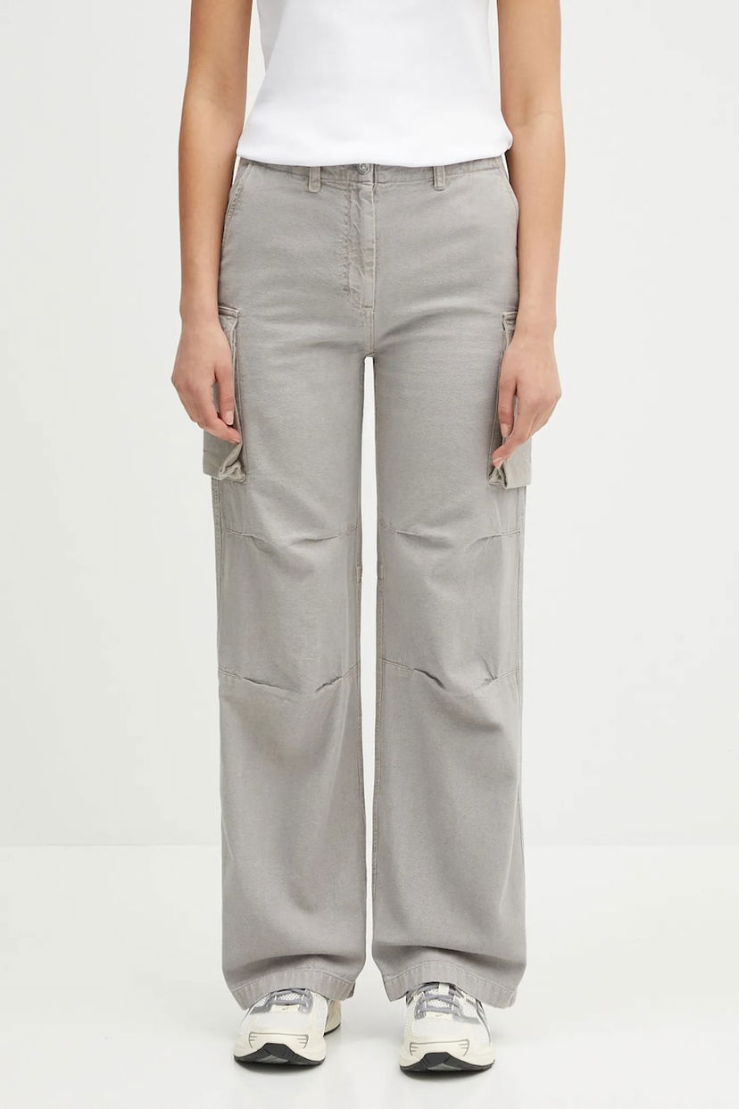 Cargo hlače OUR LEGACY Our Legacy Peak Cargo Pants, Medium Waist Siva | W2254PS