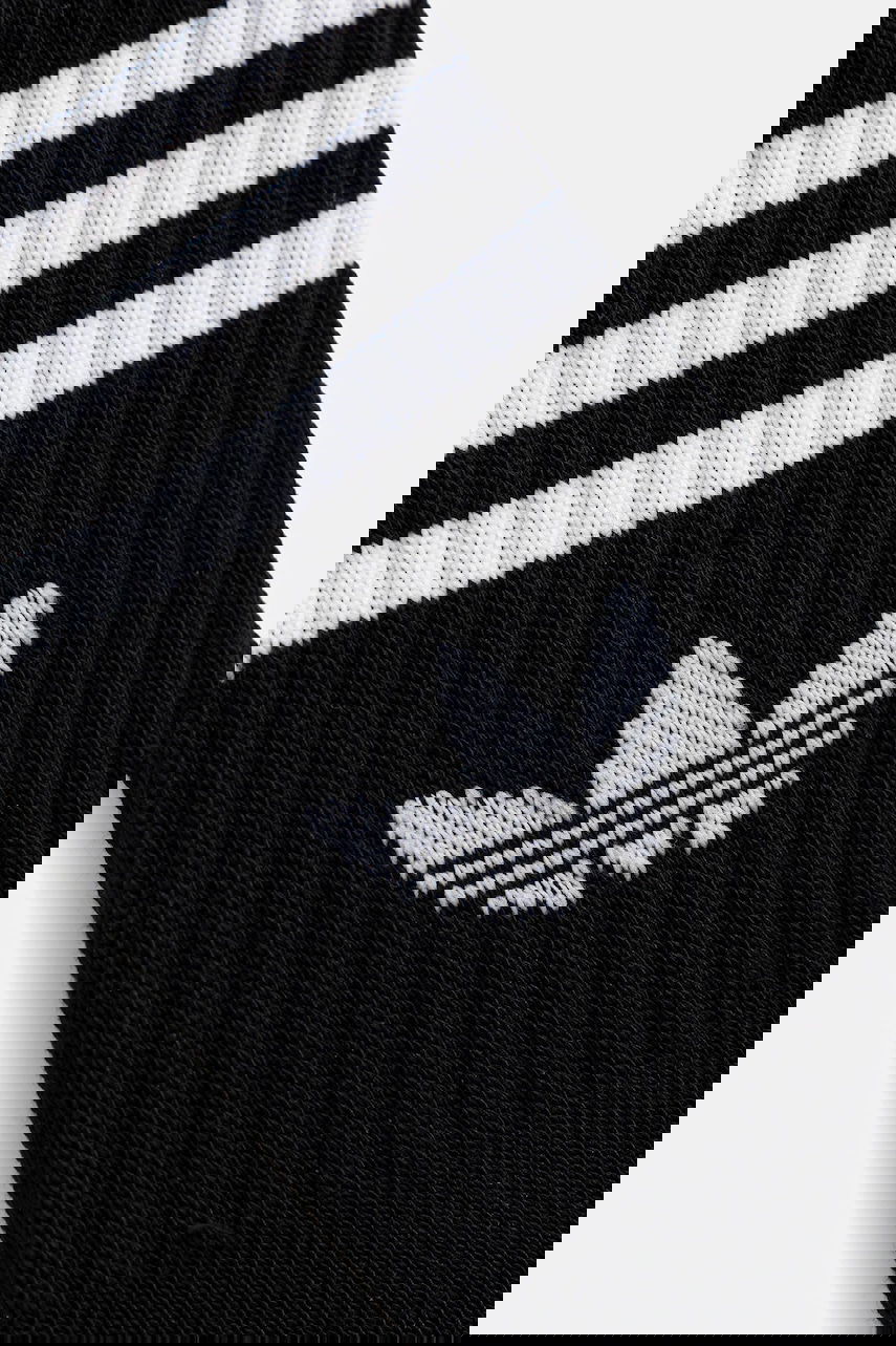 Nogavice adidas Performance 3-Stripes Crew Socks - 6 Pairs Črna | JV7411, 1