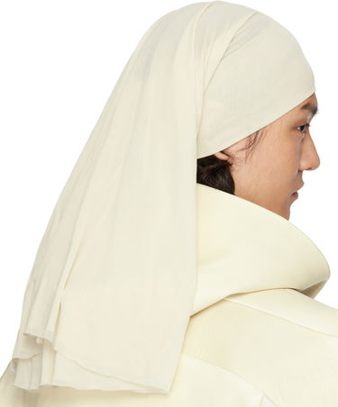 Klobuk Rick Owens Rick Owens Hollywood Stretch Cupro Jersey Wig Hat Bež | RR01E5453 BZ, 2