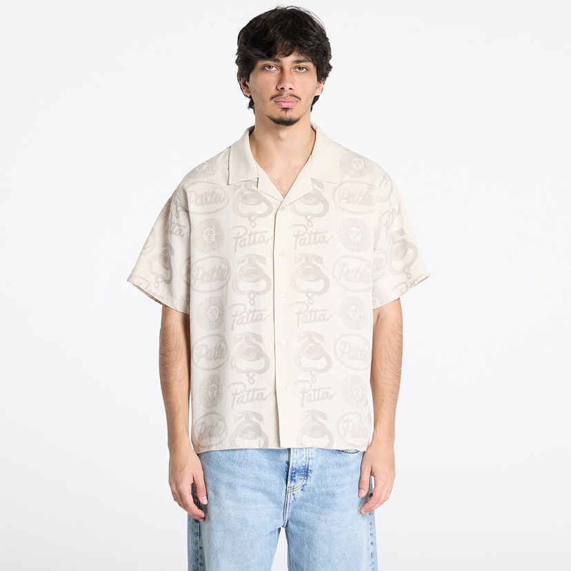 Srajce Patta Patta Serpentes Summer Shirt Bež | POC-SS25-4325-358-0001-163