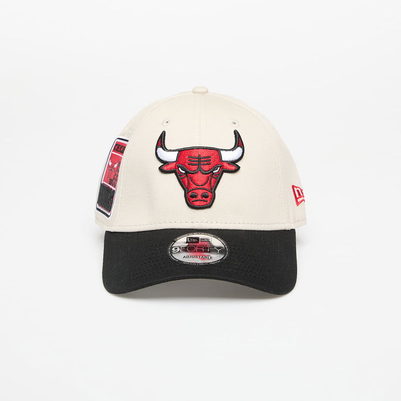 Kapa New Era Chicago Bulls 9FORTY Contrast Patch Adjustable Cap Bež | 60667564