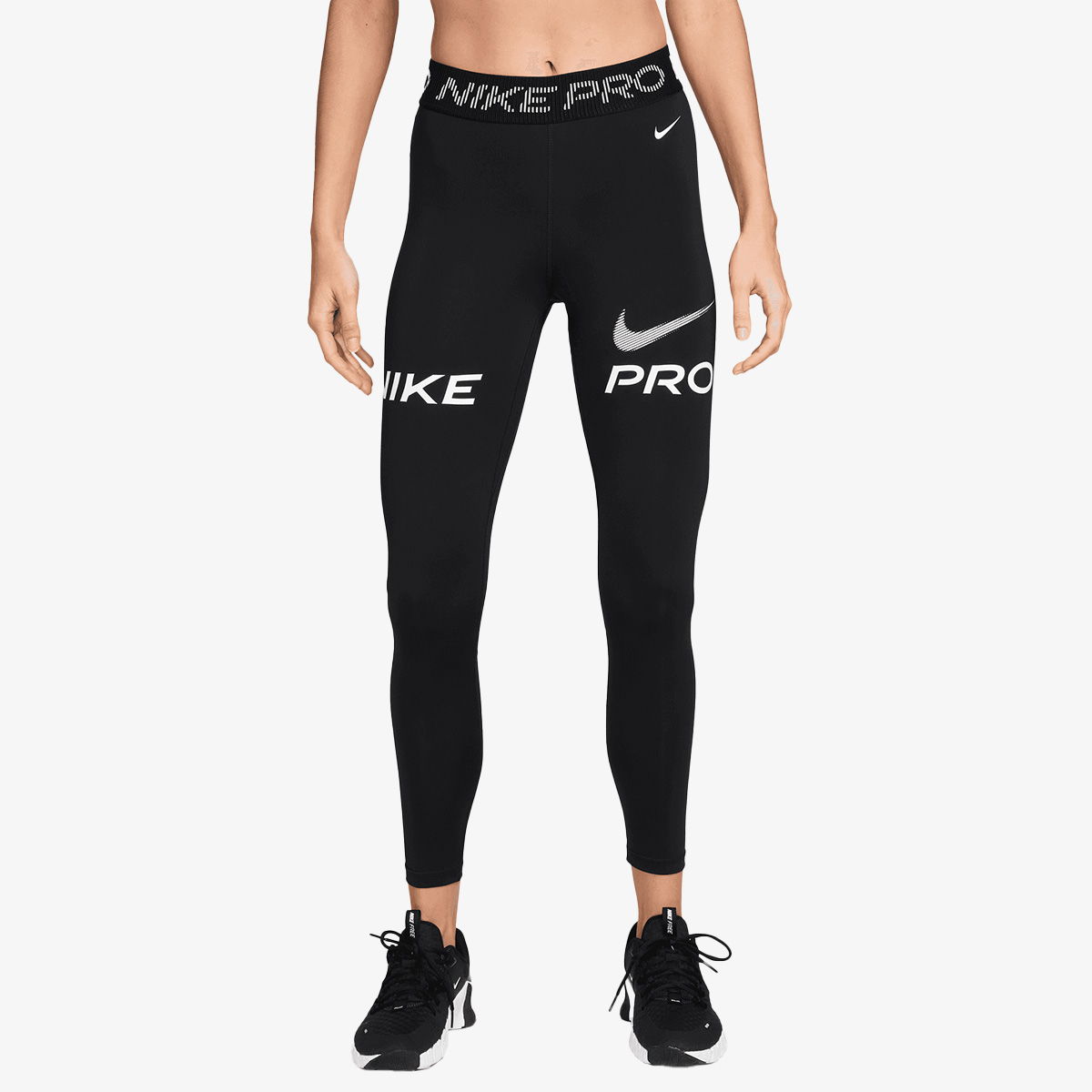 Pajkice Nike W NP 365 MR 7/8 TIGHT TT GRX Črna | HV2306-010, 1