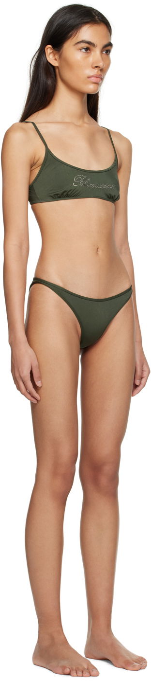 Kopalke Blumarine Rhinestone Bikini Črna | P322D012A, 3