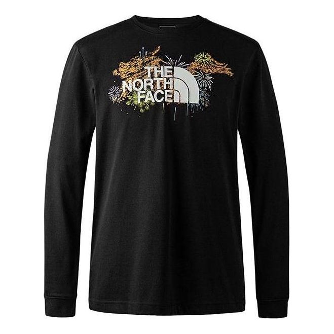 Majica The North Face Graphic Long Sleeve Shirt Črna | NF0A89U3-JK3