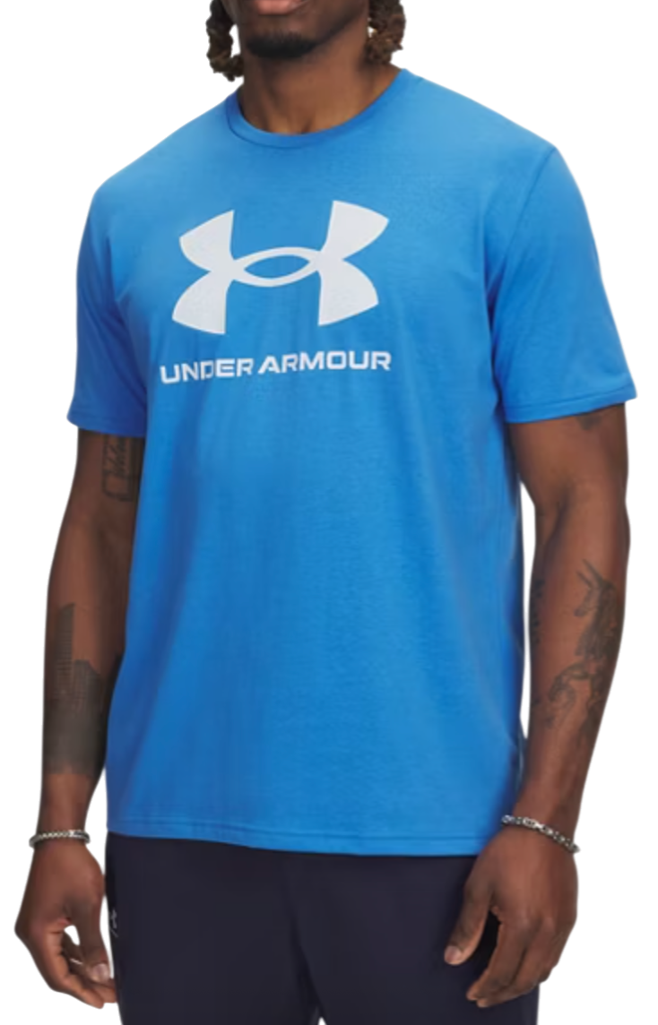 Majica Under Armour Under Armour Sportstyle Logo Update Short Sleeve T-Shirt Modra | 1382911-402