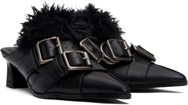 Modni dodatki Andersson Bell Andersson Bell Layered Strap Mule Heels Črna | aaa485w, 3